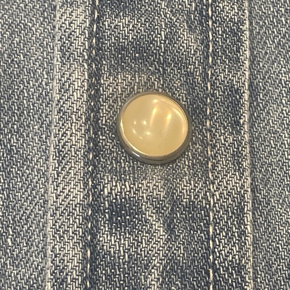 Denim Button-Up Shirt - Picture 7 of 16